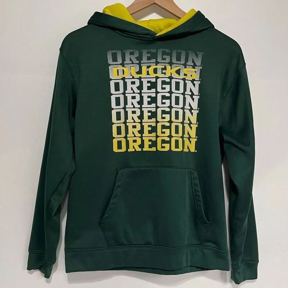 Stadium Athletics Oregon Ducks Hoodie Youth Size L (16-18)